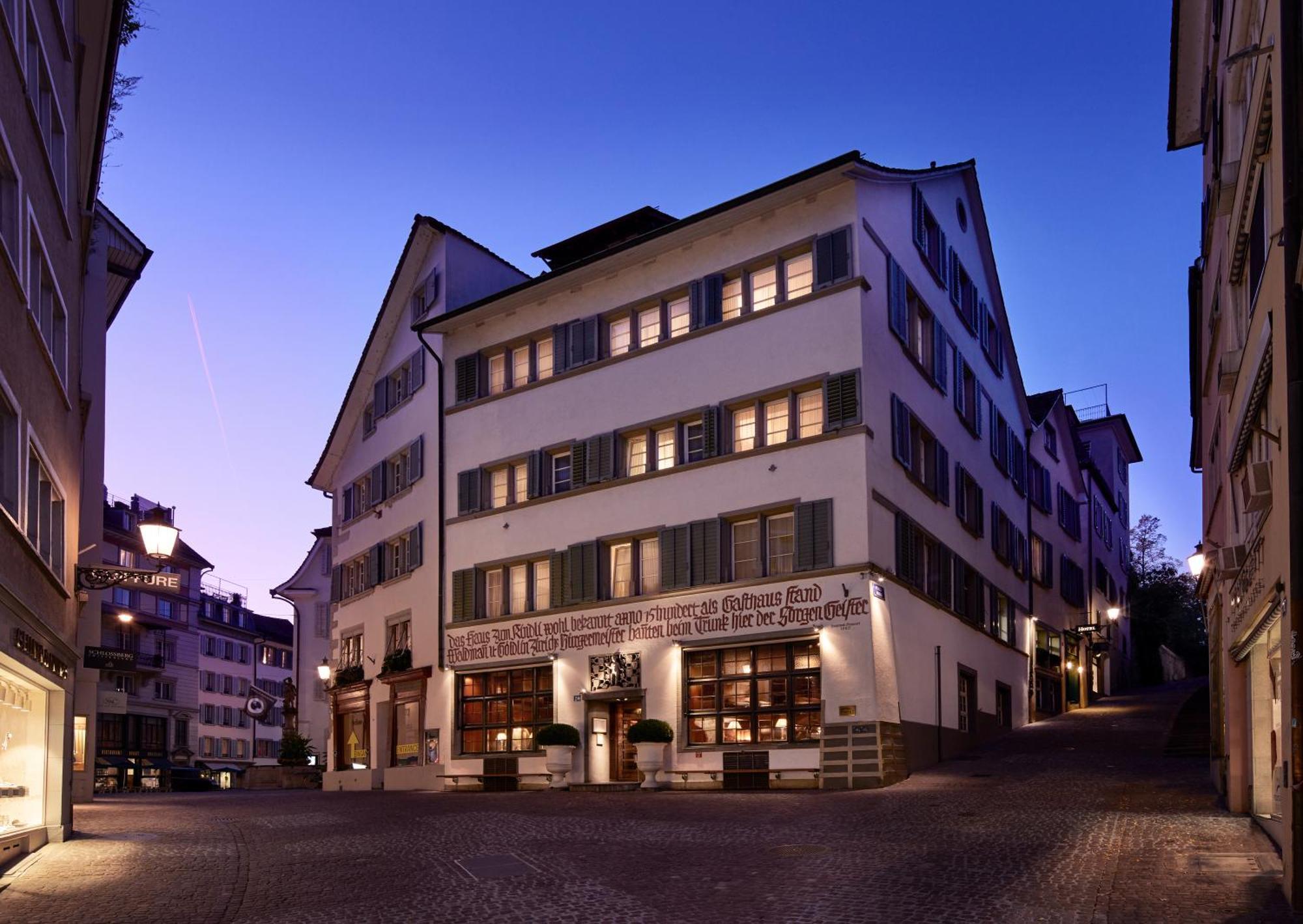 Hotel Kindli Zurych Zewnętrze zdjęcie